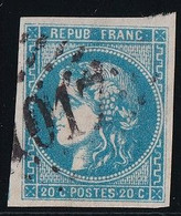 France N°46B - Oblitéré - TB - 1870 Emissione Di Bordeaux