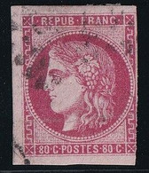 France N°49 - Oblitéré - B - 1870 Bordeaux Printing