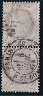 France N°52 - Paire - Oblitéré - TB - 1871-1875 Ceres