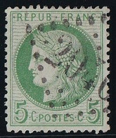 France N°53f - Fond Ligné - Oblitéré - TB - 1871-1875 Cérès