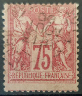 FRANCE 1876 - Canceled - YT 81 - 75c - 1876-1878 Sage (Typ I)