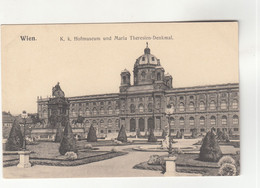 B3507) WIEN - K.K. Hofmuseum Und Maria Theresiendenkmal ALT !! - Musea