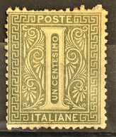 ITALY / ITALIA 1863/77 - MLH - Sc# 24 - 1c - Mint/hinged