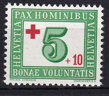 MiNr. 464 Schweiz 1945, 9. Mai. Rotes Kreuz - Postfrisch/**/MNH - Ungebraucht
