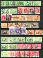 New Zealand 1915-36 King George V - Balance Of The Used Collection - Duplication And Some Faults - Used Stamps