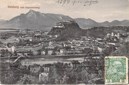 CPA Salzburg Vom Kapuzinerberg - Oblitéré En 1910 - Salzburg Stadt