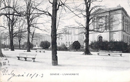 CPA Genève - L'université - Genève