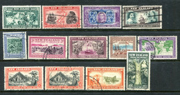 New Zealand 1940 Centenary Of Proclamation Of British Sovereignty Set Used (SG 613-625) - Gebraucht