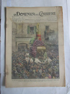 # DOMENICA DEL CORRIERE N 43 /1928 SAGRA DELL'UVA MARINO (ROMA) - Erstauflagen