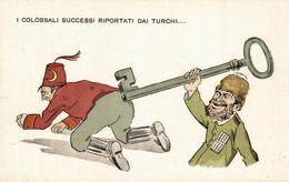 CPA - WW1 WWI Propaganda Propagande - Turchia, Turquie - Humour Satirique - NV - NW412 - Weltkrieg 1914-18