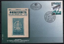 4247-Yugoslavia 1999 Stamp Day FDC - FDC