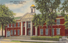 CPA Municipal Building - Skokie - Illinois - Air Mail Envoyé à Paris - Andere & Zonder Classificatie