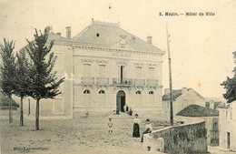 Mézin * Place Et Hôtel De Ville * Villageois - Otros & Sin Clasificación