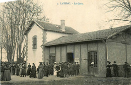 Layrac * La Gare * Ligne Chemin De Fer Lot Et Garonne - Autres & Non Classés