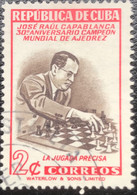 Cuba - C10/18 - (°)used - 1951 - Michel 295 - José Raul Capablanca - Usados