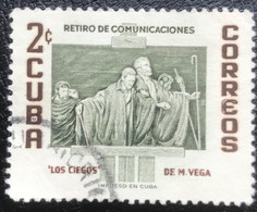 Cuba - C10/18 - (°)used - 1957 - Michel 520 - Pensioenfonds Van De Post - Oblitérés