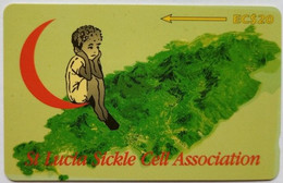 Saint Lucia Cable And Wireless 183CSLA EC$20 "  St. Lucia Sickle Cell Association " - St. Lucia