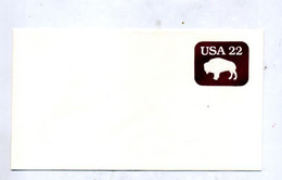 Lettre  Entiere 22 Bison - 1981-00
