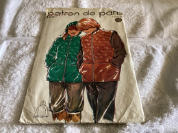 Ancien Patron De La Revue "LE PATRON DE PARIS" Des Années 60  VERITABLE PATRON FRANCAIS - Patrones