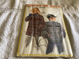 Ancien Patron De La Revue "LE PATRON DE PARIS" Des Années 60  VERITABLE PATRON FRANCAIS - Patterns