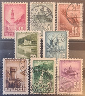 HUNGARY 1947 - Canceled - Mi 963-970 - Complete Set! - Usati