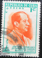 Cuba - C10/19 - (°)used - 1951 - Michel 294 - José Raul Capablanca - Gebraucht