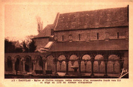 C 02 >  59 >	29	Daoulas	Eglise Et Cloitre Romans - Daoulas