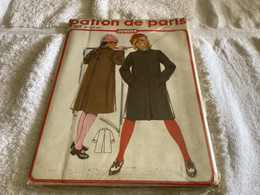 Ancien Patron PATRON DE PARIS" Des Années 60 VERITABLE PATRON FRANCAIS Enfant Filles - Patterns