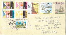 Australia Cover To Portugal - Storia Postale