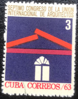 Cuba - C10/19 - (°)used - 1963 - Michel 867 - Architecten Congres - Used Stamps