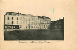 Marmande * 1905 * La Place De La Caisse D'épargne * Banque Banco Bank - Marmande