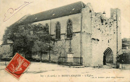 Monflanquin * 1907 * Place De L'église - Monflanquin