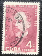 Cuba - C10/20 - (°)used - 1955 - Michel 479 - Generaal Emilio Munez - Oblitérés