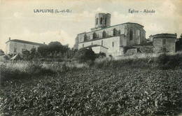 Laplume * Un Coin Du Village Et L'église , Abside - Sonstige & Ohne Zuordnung