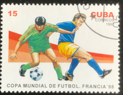 Cuba - C10/20 - (°)used - 1997 - Michel 4005 - WK Voetbal - Oblitérés