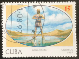 Cuba - C10/20 - (°)used - 1997 - Michel 4031 - Wereldwonderen - Used Stamps