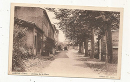 Cp, 81 , ALBINE , Avenue De La Gare , écrite 1940 - Sonstige & Ohne Zuordnung
