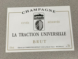 Etiquette Champagne N°1231 - Champagne