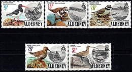 1984 Alderney, Uccelli Locali, Serie Completa Nuova (**) - Alderney