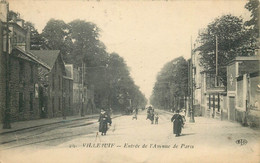 VAL DE MARNE  VILLEJUIF  Entrée De L'avenue De Paris - Villejuif