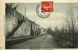 Marmande * 1909 * Un Coin De La Ville Et Les Remparts - Marmande