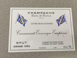 Etiquette Champagne N°1246 - Champagne