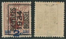 Lion Héraldique - N°315 Préo Typos "Bruxelles 1934 Brussel" (n°272F) / Impression Double - Typo Precancels 1929-37 (Heraldic Lion)