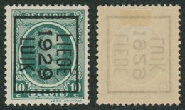 Houyoux- N°194 Préo Typos "Liège 1929 Luik" Position Unique (n°200) - Typografisch 1922-31 (Houyoux)