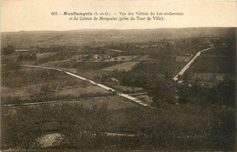 Monflanquin * Vue Des Vallées Du Lot Et Garonne Et Du Canton De Monpazier ( Prise Du Tour De Ville ) - Monflanquin