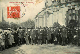 Ste Marguerite De Viette * La Réception Des Autorités * Cérémonie Commémoration * Place De La Mairie - Other & Unclassified