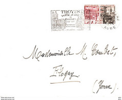 S/L Y&T N°1410 LIBERATION PARIS STRASBOURG 0,30F + 0,05F - 1877-1920: Semi Modern Period