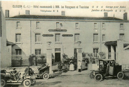 Clisson * Façade Hôtel BRETON , MILAGUET PILLAUD Propriétaire * Automobile Voiture Ancienne - Clisson