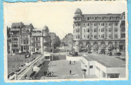 Westende-+/-1950-écrite En 1962-Distellaan-Avenue Des Chardons-Entrée Du Westende Tennis Club-Hôtel-Oldtimer - Westende