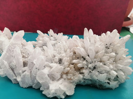 QUARTZ -crystals   18 X 12 X 6 Cm   860 Gr.    Mine BAIUT  Romania - Minéraux